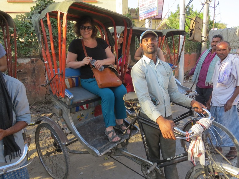 Varanasi by rickshaw