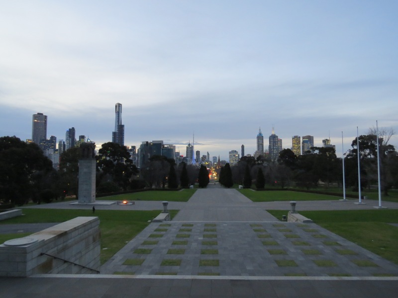 View from Shrine Remembrance